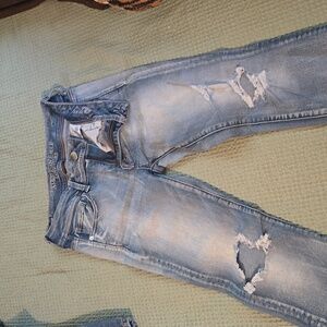 American Eagle Kick Crop size 8 Regular